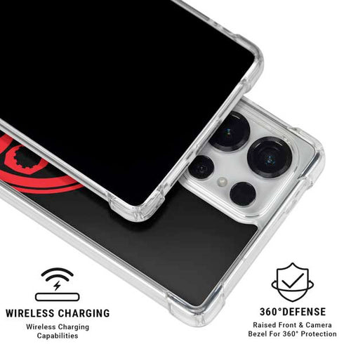 Marvel Captain America Hydra Symbol Galaxy S25 Ultra Clear Case